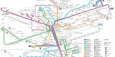 แผนที่ลักเซมเบิร์กเมโทร